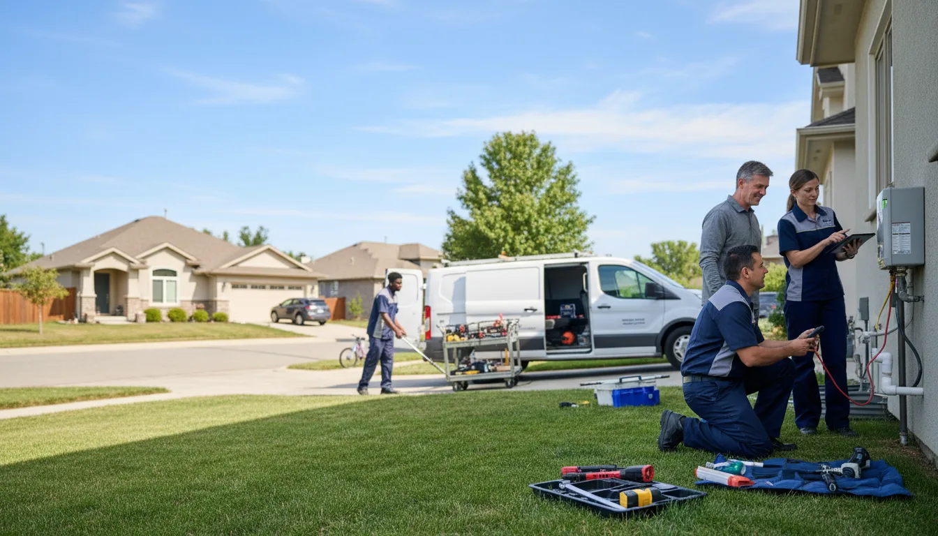 Tankless water heater service in Chesterhill, OH